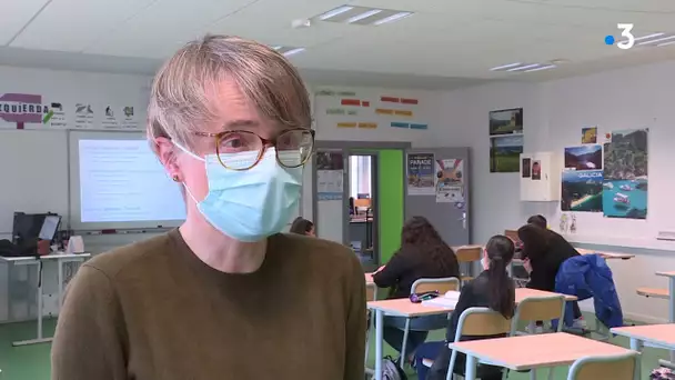 Rentrée au collège après le confinement.