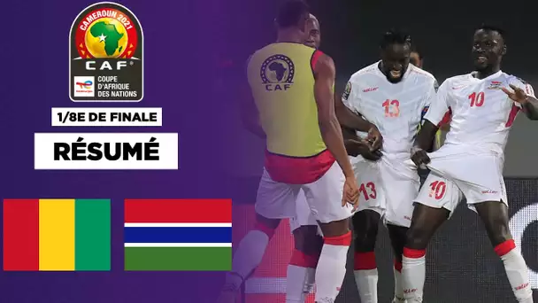 Résumé : La Gambie écrit l'Histoire et se paie la Guinée dans un match dingue