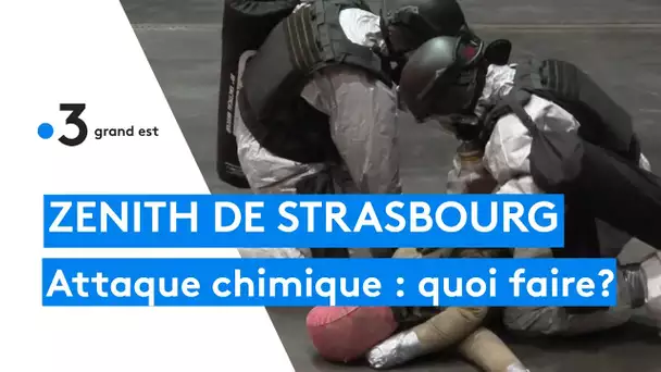 Terrorisme : une attaque chimique au Zénith de Strasbourg, un exercice de grande envergure