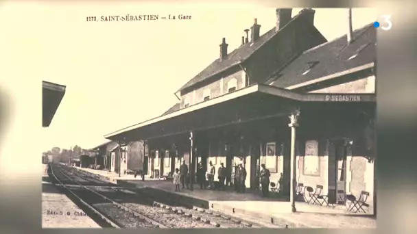 Page histoire ancienne ligne de chemin de fer Saint Sébastien Guéret