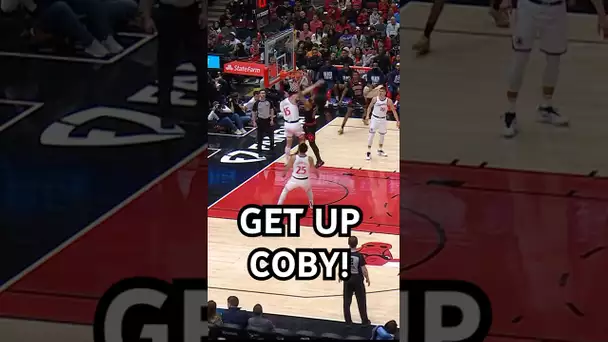 Coby White CLIMBS THE LADDER!