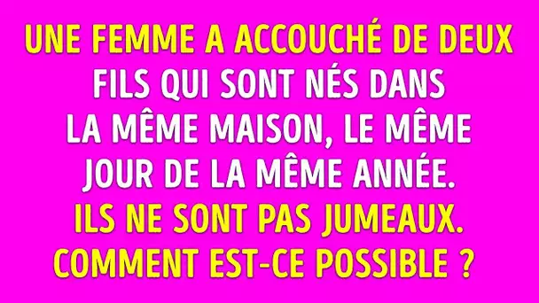 10 Énigmes Qui te Feront Penser D’une Manière Différente