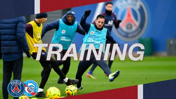 ⚽️ L'entraînement veille de Paris Saint-Germain - RC Strasbourg 🔴🔵