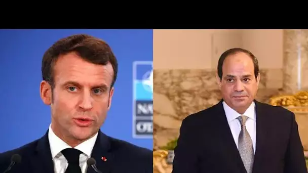 Macron et Sissi appellent à la "retenue" face aux risques "d'escalade" en Libye