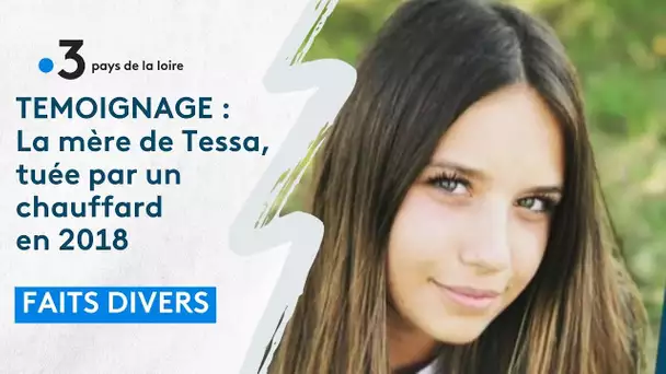 TEMOIGNAGE. La mère de Tessa, tuée par un chauffard en 2018, réagit à la clôture de l'enquête