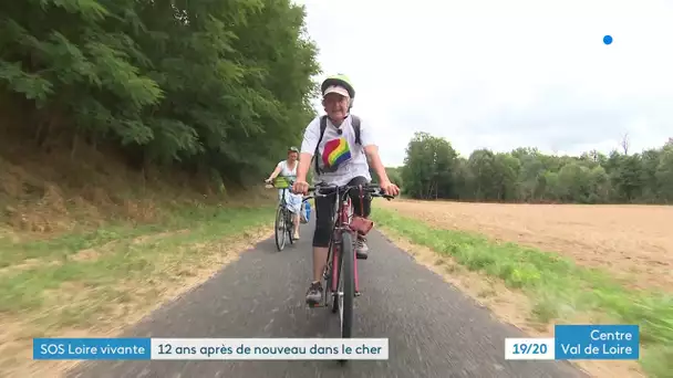 SOS Loire Vivante : organisation d'un périple de sensibilisation a vélo l'été