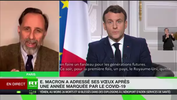 Vœux d'Emmanuel Macron : «Il invente un récit qui n'a rien à voir avec notre réalité»