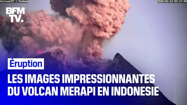 Les images impressionnantes du volcan Merapi entré en éruption en Indonésie sur l'île de Java