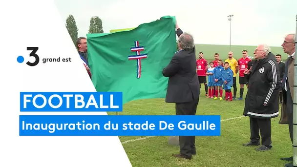 Inauguration du stade Charles de Gaulle