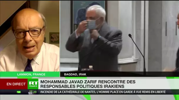 Zarif en Irak : «Il y a au niveau des Irakiens un ressentiment qui commence à naître contre l’Iran»