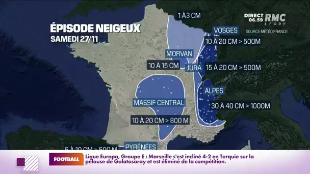 La neige arrive ce week-end !