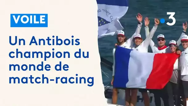 A 20 ans, cet antibois devient champion du monde match racing en Australie