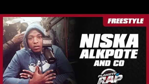 Freestyle de Niska, Alkpote & Co #PlanèteRap