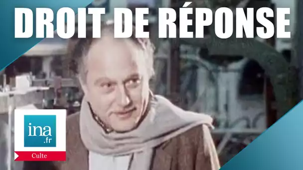 Michel Polac présente sa future émission "Droit de Réponse" | Archive INA