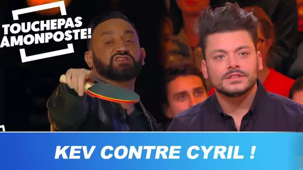 Le défi ping-pong : Kev Adams VS Cyril Hanouna