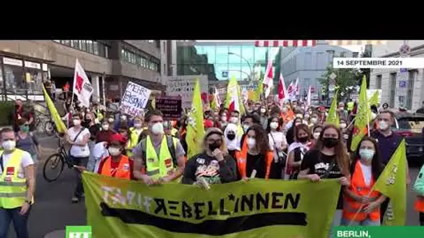 Allemagne : sixième jour de grève des soignants à Berlin