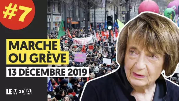 MARCHE OU GRÈVE #6 : MANIFESTATIONS, LES DOCKERS MOBILISÉS, PROPAGANDE ANTI-GRÈVE - 12 DÉCEMBRE