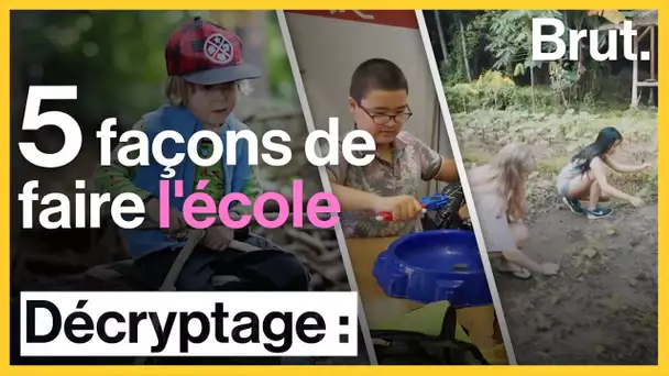 5 façons de faire l'école