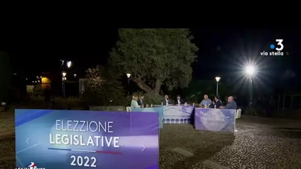 Législatives 2022 : le débat dans la seconde circonscription de Haute-Corse