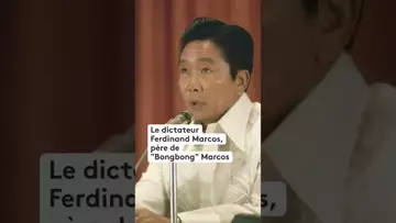 Manifestations aux Philippines après l'élection de Marcos Jr. Son père avait déjà dirigé le pays.