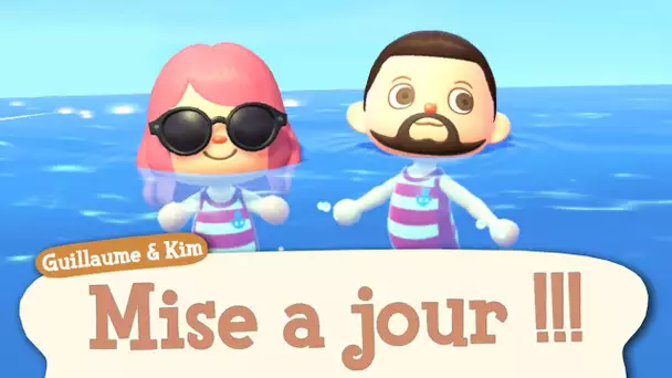 ON PEUT ENFIN NAGER AVEC LA MISE A JOUR ! | ANIMAL CROSSING NEW HORIZONS EPISODE 61 CO-OP