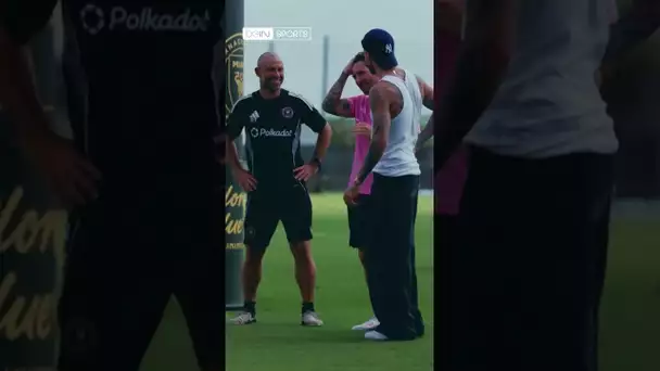 🥰🇦🇷 Les retrouvailles de Leo Messi et Rodrigo De Paul à l'Inter Miami ! #shorts