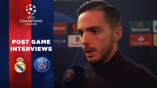 POST GAME INTERVIEWS : REAL MADRID vs PARIS SAINT-GERMAIN