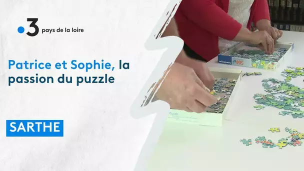 INSOLITE. Patrice et Sophie sont des passionnés de puzzle