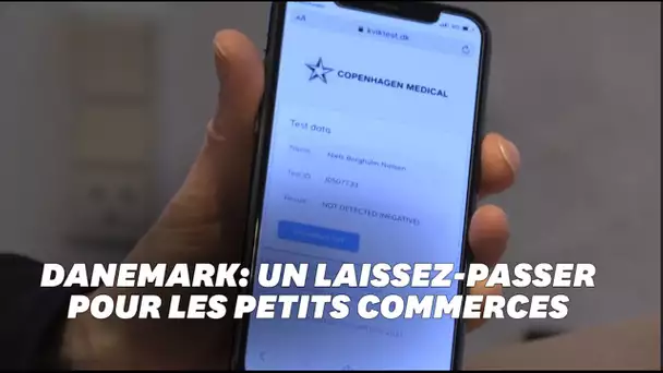 Le Danemark lance un "passeport corona" pour rouvrir certains commerces