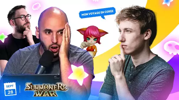 Sardoche débrief son VOYAGE en Corée | SUMMONERS WAR