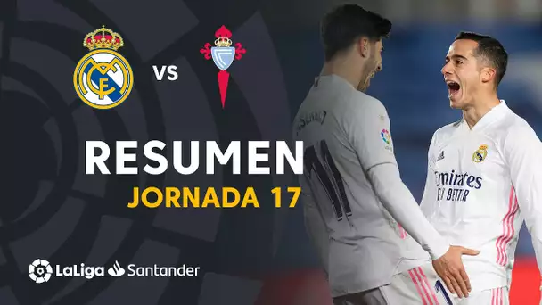 Resumen de Real Madrid vs RC Celta (2-0)