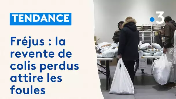 À Fréjus, une revente de colis perdus ou non réclamés attire les foules