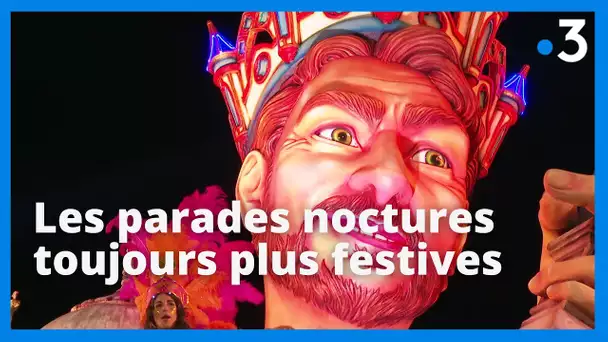 Carnaval de Nice 2023 : le corso carnavalesque illuminé du Roi des trésors du monde