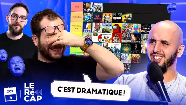 Une Tier List JV CATASTROPHIQUE 🤣 | LE RéCAP #626