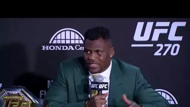 La conférence de presse de Francis Ngannou et de Ciryl Gane - UFC 270