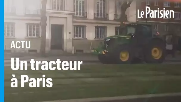 Les agriculteurs menacent de « se rapprocher de Paris », un tracteur évacué par la police