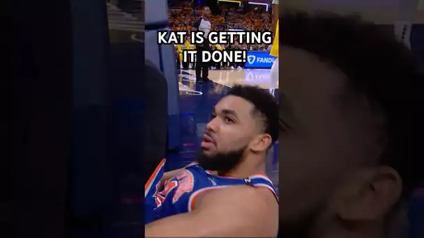 KAT LEADING THE KNICKS COMEBACK!