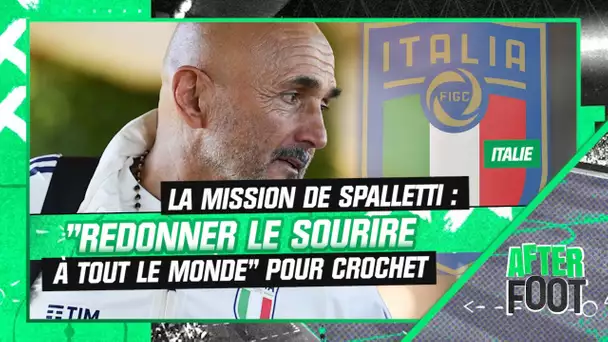 Italie : "Redonner le sourire à tout le monde", Crochet décrit la mission de Spalletti