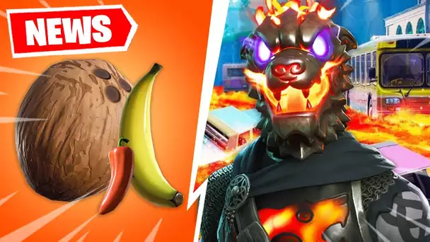 TRES GROS CHANGEMENT SUR FORTNITE AVEC LA MAJ 8.20 ... (BANANE, PIMENT, MODE ARENE..)