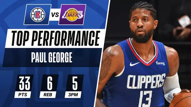 Paul George Drops 26 Of His 33 PTS In 2nd Half To Guide Clippers! | #KiaTipOff20