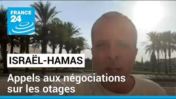 Israël lance de nouvelles frappes sur Gaza, appels aux négociations sur les otages • FRANCE 24