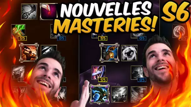 ♠ NOUVELLES MAITRISES Saison 6 en Détail ♦ League of Legends