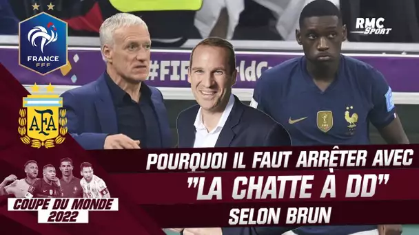 Équipe de France : Pourquoi il faut arrêter avec "la chatte à Deschamps", selon Brun