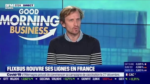 Yvan Lefranc-Morin (FlixBus France) : FlixBus rouvre ses lignes en France