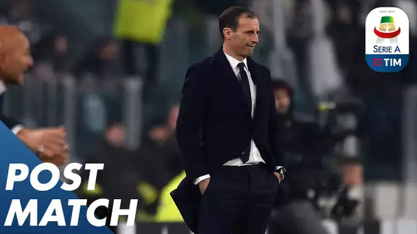 Juventus 1-0 Inter | Massimiliano Allegri Post Match Press Conference | Serie A