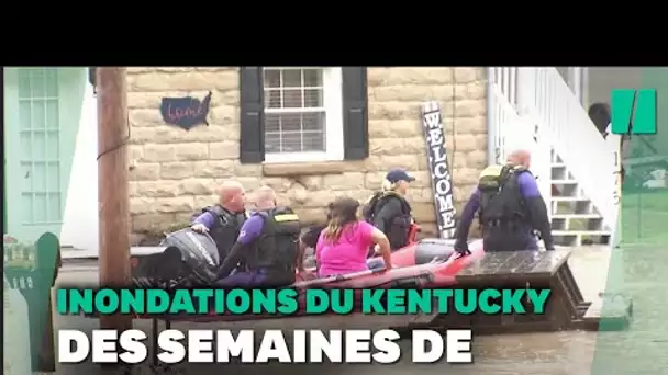 Après les inondations dans le Kentucky, il faudra « des semaines » pour retrouver les victimes