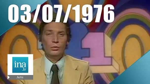 20h TF1 du 3 juillet 1976 - canicule sur la France | Archive INA