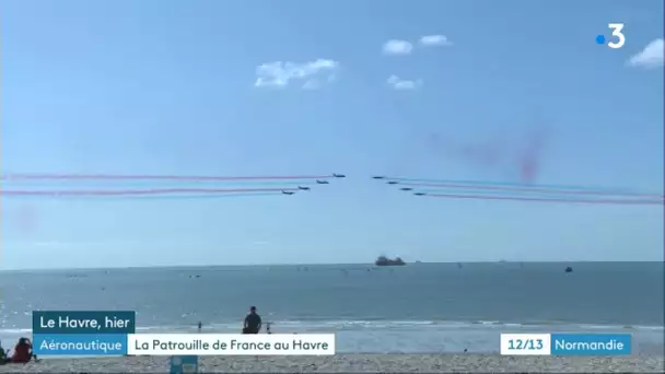 La Patrouille de France au  Havre pour un grand meeting