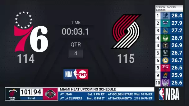 Heat @ Rockets | NBA on TNT Live Scoreboard