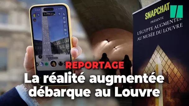 L'Égypte des pharaons comme si vous y étiez grâce à Snapchat et au Louvre